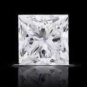 Very Fine Certified Princess Cut Lab Diamond - 5.5 Carats