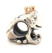 Pandora 2 tone Frog Princess charm