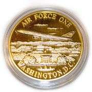 Air Force One Collectible Coin with Wooden Case