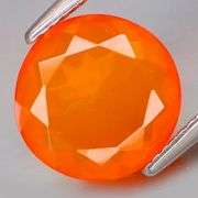 Rich and vibrant! At the same time! 2.67ct Fire Opal solitaire!