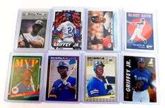 8 Ken Griffey, Jr. Baseball Cards with Rookie