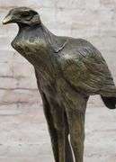 Wildlife African Bird Bronze Sculpture