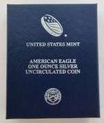 2017-W Burnished American Silver Eagle, OGP