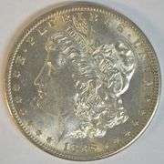 Real flashy Key Brilliant Uncirculated 1886-S Morgan Silver Dollar