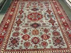 Magnificent Super Kazak Rug 8.1x10.4