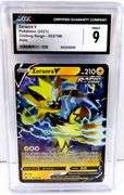 Pokémon 2021 Zeraro V Holo Trade Card, 9 Mint