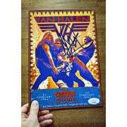 Signed Van Halen 1984 Concert Poster