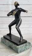 Ping Pong Sport Award Bronze Statue