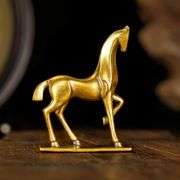 Solid Brass Mini Horse