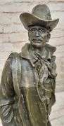 Wyatt Earp American Western Bronze Sculpture