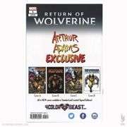 Wolverine Comic Book Artist Signed by Arthur Adams with COA NM Condition