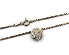 Group lot of 9 vintage 925 sterling silver necklaces