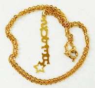 14K Gold Filled Super Star Necklace