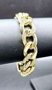Gold Plate Curb Link Bracelet