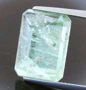 Bright green! Fully transparent! 8.88ct Zambian Emerald!