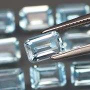 Matched! 15 piece 11.28ct full fire sky blue Topaz set