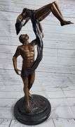 Poised Dancer Ballerina Bronze Sculpture