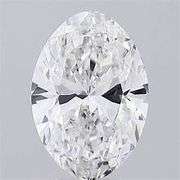 Very Fine Certified Oval Brilliant Cut Lab Diamond - 4.41 Carats