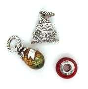 925 Sterling silver group lot of 3 charms