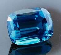 Outstanding! 59.97ct eye clean London blue Topaz!