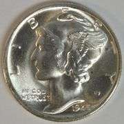 Simply Superb Gem BU 1945-S (Micro 'S') Mercury Dime