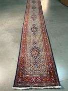 Fine Persian Tabriz Runner 2.7x15.8