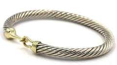 David Yurman Cable classic buckle bracelet