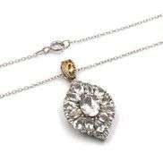 Lot of 2 necklaces in 925 sterling silver