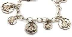 Slane & Slane honeybee charm bracelet
