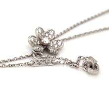 Van Cleef & arpels Frivole mini diamond pendant