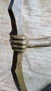 Archer Indian Warrior Bronze Sculpture