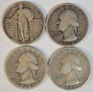4 Better Date Standing & Washington Quarters