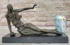 Modern Female Bronze Sculpture