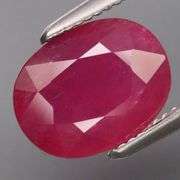Heated only! 9x7mm! Prime red 1.97ct Lachinga Ruby!