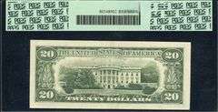 1985 $20 Federal Reserve Note Fr. 2075-F (Atlanta) FB Block