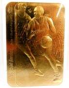 Michael Jordan 1986 23K Gold Basketball Card, 10 Gem-MT