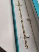 14k Gold Certified Lab Diamond Bracelet