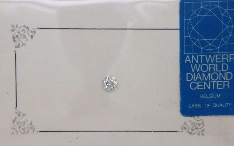 0.52ct round brilliant cut loose diamond