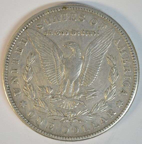 Very high grade and rare 1903-S Morgan Silver Dollar. XF/AU