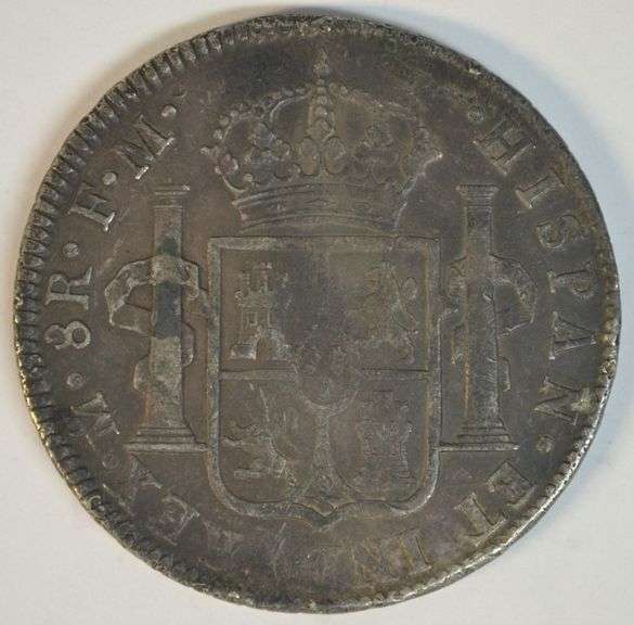 Sharp attractive 1797 Mexico 8 Reales Silver Piece