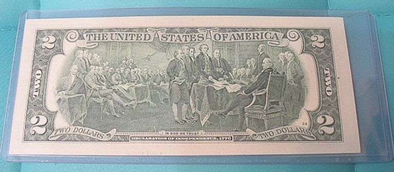 Novelty Donald Trump Real $2 Bill