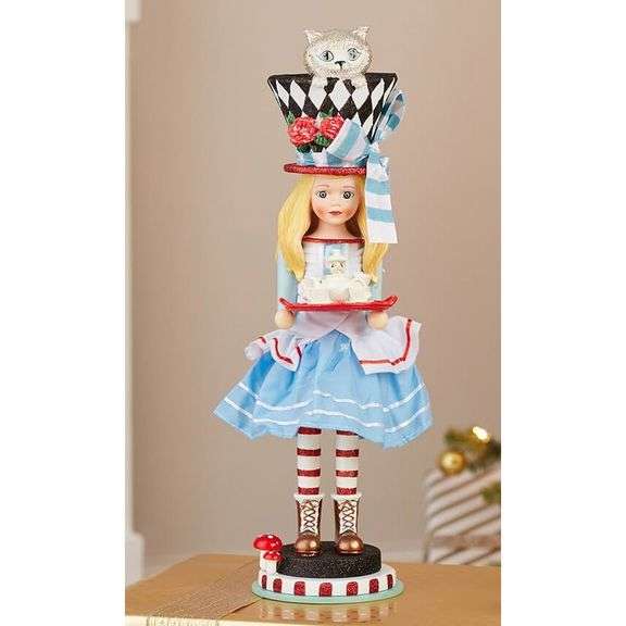 Rare Alice in Wonderland Nutcracker Collectible