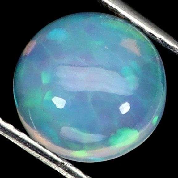 Honeycomb and tiny block patterned 3.72ct Jelly Opal