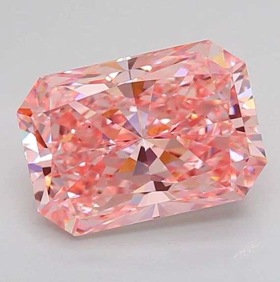 Magnificent I.G.I. Certified Lab Diamond - 2.05 Carats, Cut Corner Rectangular Modified Brilliant Cu