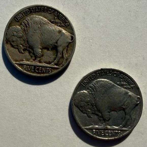 1915 1930 Near Unc Buffalo Nickels