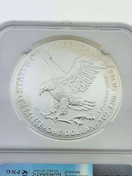 2024 American Silver Eagle, NGC MS69 "Red Book Label"