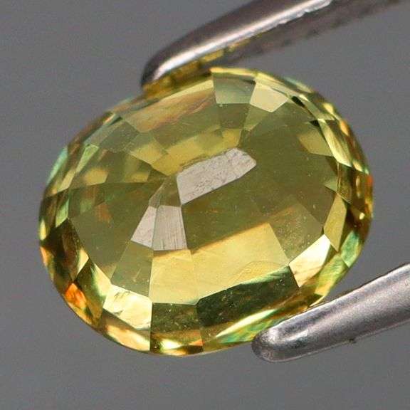 Rare! 1.40ct untreated VS grade canary yellow Malaya Garnet!