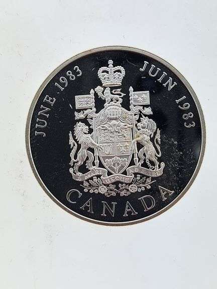 1983 Canada 50% Silver Medal