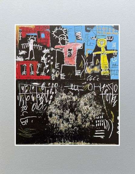 Colorful Jean-Michel Basquiat From 'The Art of Storytelling'