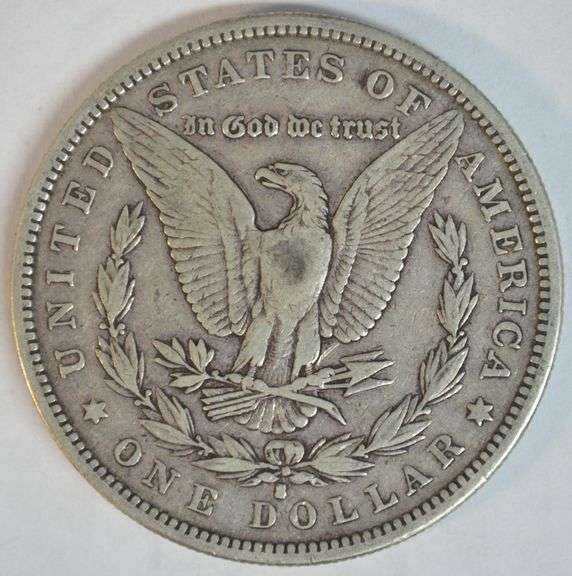 Scarce 1884-S Morgan Silver Dollar in XF